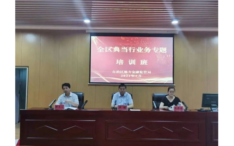 寧夏40家典當行接入地方金融監測預警平臺 2021